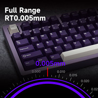 Tastiera Magnetica Akko MOD007 V5 HE con Display, 75% Rapid Trigger 0.005mm 8K RGB, Tastiera Meccanica da Gaming in Alluminio CNC