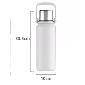 Termo de Acero Inoxidable 316, Botella de Agua de Gran Capacidad para Viajes al Aire Libre, Portátil con Correa para el Hombro - Product Image 4