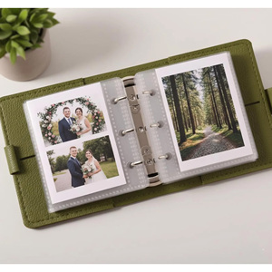 <span class=keywords><strong>Album</strong></span> <span class=keywords><strong>photo</strong></span> personnalisé en cuir <span class=keywords><strong>pour</strong></span> <span class=keywords><strong>Instax</strong></span> <span class=keywords><strong>Mini</strong></span>, <span class=keywords><strong>album</strong></span> <span class=keywords><strong>photo</strong></span> mignon <span class=keywords><strong>pour</strong></span> cartes Polaroid de 3 pouces <span class=keywords><strong>pour</strong></span> mariage - Product Image 4