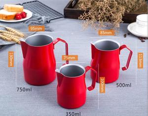 Teko kopi Stainless Steel 500ml, teko seni kopi busa susu buih tarik bunga - Product Image 2