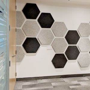 Современная 3D модель акустическая стеновая панель из войлока для домашних животных, отели, музыкальные студии, офисный шум, подавление мягких барьеров, преимущества звука
