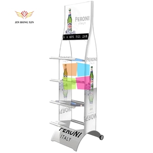 Bán Buôn Cung Cấp Barware Phụ Kiện Kim Loại Tri Chu Kỳ Thiết Kế Hiện Đại Rượu Vang Giá Giữ Chai Tùy Chỉnh Với Dây Sắt - Product Image 4