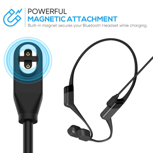 3.3FT สายชาร์จ USB แบบกำหนดเองยาว1เมตร, สายชาร์จแม่เหล็ก USB แม่เหล็กสำหรับ <span class=keywords><strong>AfterShokz</strong></span> aeropex AS800 & หูฟัง openshokz - Product Image 3