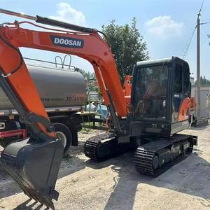 Excavadora de orugas Doosan DH60 80 150 220 225 300 420, excavadora de orugas Doosan original usada, precio bajo a la venta - Product Image 1