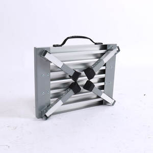 RV Motor Home Remolque SUV Garaje Oficina Cocina taburete de un paso Aluminio <span class=keywords><strong>Plegable</strong></span> Una plataforma de trabajo <span class=keywords><strong>caravana</strong></span> Escalera de paso - Product Image 4