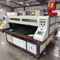 Découpeuse laser CO2 automatique intelligente pour tissus et textiles, haute précision avec CCD, pour l'impression numérique