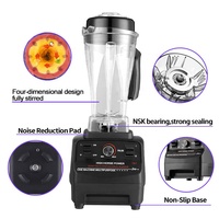 Mesin Blender Kedap Suara Kecepatan Tinggi Dapur Profesional 1800w Restoran Bar Blender Kuat