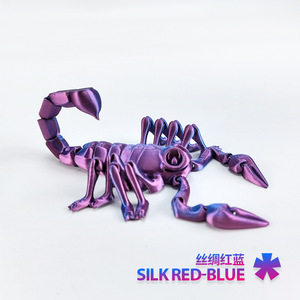 Figura de Escorpión Articulada Impresa en 3D, Ensamblaje Personalizado, Juguete Antiestrés, Educativo, Decoración de Oficina, Alta Calidad - Product Image 6