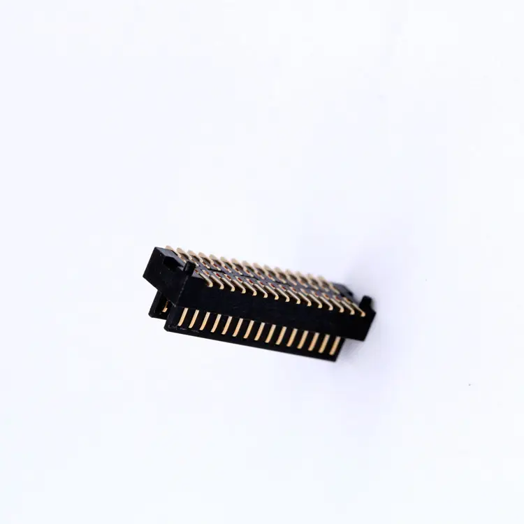 Colokan masukkan 0.8mm 30PIN papan ke papan konektor tembaga blok terminal konektor pcb