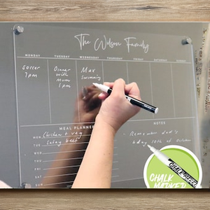 KESHINE pennarello <span class=keywords><strong>gesso</strong></span> liquido reversibile con punta obliqua della spazzola 4.5mm di larghezza carta cancellabile a secco e cancellabile a umido materiale plastico - Product Image 3