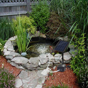 새로운 야외 태양열 발전 물 펌프 플라스틱 어항 연못 낚시 워터 제트 버블 메이커 야외 사용을위한 수족관 통풍기 - Product Image 3