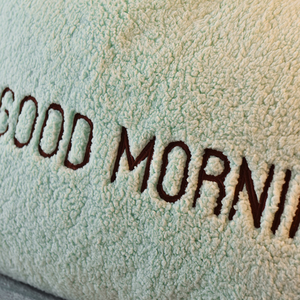 工場直送卸売り刺繍入りフリース寝具セット シェルパフランネルベッドシーツ - Product Image 4