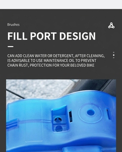 Outil professionnel de nettoyage de chaîne de vélo, kit de nettoyage de chaîne de vélo de route et VTT portable, brosse de nettoyage pour l'entretien du cyclisme - Product Image 3