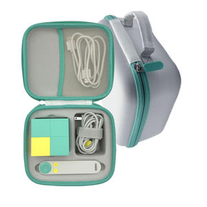 Bolsa de Almacenamiento Resistente para Monitor de Presión Arterial, Estuche Portátil de EVA Impermeable para Termómetro de <span class=keywords><strong>Frente</strong></span>, Ideal para Viajes y Uso Doméstico - Product Image 3