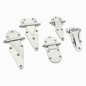 Charnière en acier inoxydable à 180 degrés pour chambre froide et armoire vapeur - Product Image 1