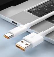 Grosir kabel pengisi daya Cepat USB tipe-c 6A, 1m 2m USB untuk ponsel android