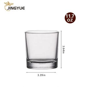 Bar Logo personnalisé gravé cristal personnalisé Double whisky à l'ancienne dégustation gobelet tasse en verre pour whisky Cocktail <span class=keywords><strong>rhum</strong></span> - Product Image 6
