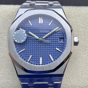 Reloj Mecánico de Lujo, Super Calidad, Resistente al Agua, 41mm, Fábrica ZF, Movimiento ETA 4302, 15500, Zafiro Luminoso, Azul - Product Image 1