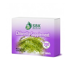 Supports Digestion Chlorella <b>Supplement</b> Tablets Vitamin A Natural Chlorophyll Chlorella Detox Support Tablets - Product Image 1