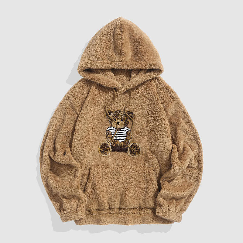 Bear Ears Hoodie Cozy Unisex Pullover with Cute Design