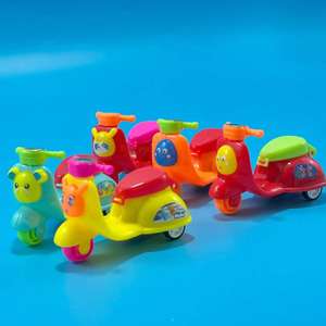 Triciclo de juguete con retroceso, mini motocicleta simulada para niños, juguetes al por mayor para vendedores ambulantes, procedentes de tiendas de dólar. - Product Image 4