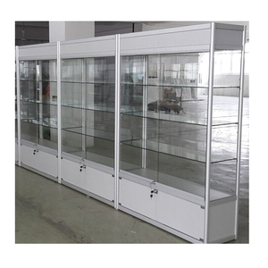 Vetrina/Espositore/<span class=keywords><strong>Mobile</strong></span> Illuminato a LED in <span class=keywords><strong>Vetro</strong></span> Medicale Personalizzato con Telaio in Lega di Titanio Verde Ecologico e Durevole - Product Image 4