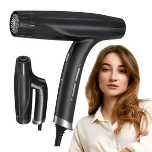 1800W Hair Dryer Strong Power Quick Dry Barber Salon Styling Tools Hot Cold Air 3 Speed Adjustment Hair Electric Blower