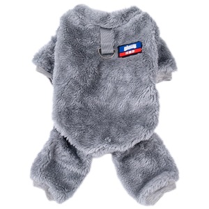 Fleece-lined dog <b>clothes</b> for autumn and winter, suitable for Teddy, Corgi, and small dogs, and warm <b>clothes</b> for <b>cats</b>. - Product Image 5