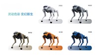 Da Mao Ferngesteuerter Vierbeiniger Roboterhund - Edelstahl- und Metallkonstruktion, Leicht und Langlebig, Schrittmotoren & Parallelstangen