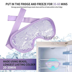 Masker Mata Gel Logo kustom Pria Wanita, masker tubuh dingin hangat, perawatan migrasi bengkak operasi, masker es pendingin - Product Image 4