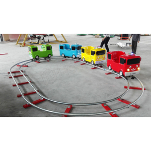 Pequeño Tren Eléctrico Parque de atracciones Paseo Mini tren de pista Paseos justos para niños tren para niños a la venta - Product Image 2