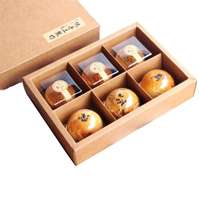 Caja de cartón de embalaje de cartón marrón personalizable para aperitivos Punto de laminación mate relieve UV para Caja de galletas