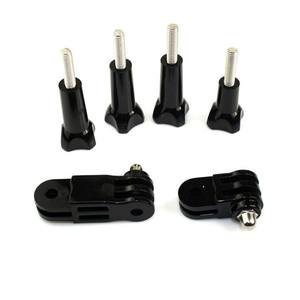 Accessoires pour GoPro, bras réglable à trois axes avec connexion mobile, 3 vis longues, 1 vis courte, connecteurs longs et courts GR23 - Product Image 1