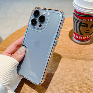 1.5mm dur clair PC étui de téléphone portable pour Apple iPhone X XR <span class=keywords><strong>11</strong></span> 12 13 14 15 16 Pro Max antichoc accessoire couverture - Product Image 5