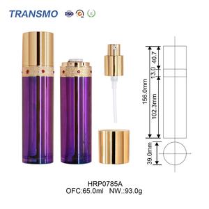 Botella Vacía para Cuidado de la Piel en Oferta, Botella de Spray para Loción con Logotipo Personalizado, Botella de Plástico de 50 ml con Etiqueta Privada, Fabricante de Botellas - Product Image 2