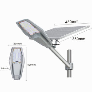 Lampe solaire LED extérieure avec garantie de 2 ans, IP65 étanche, en alliage d'aluminium, 100W, lampes solaires extérieures pour cour - Product Image 3