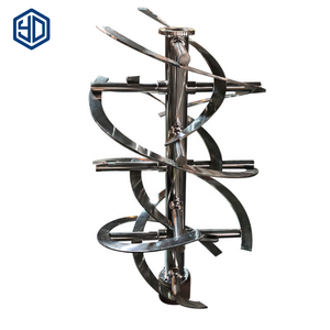 Mezclador de alimentos industrial de acero inoxidable de 1000kg, máquina mezcladora de polvo, licuadora de cinta - Product Image 6