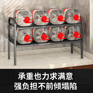 Estante organizador multifuncional de acero al carbono para fregadero Sea Shark, estante escalonado para ollas bajo el fregadero - Product Image 4