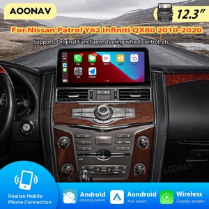 12.3 Inch Android Car Radio for Nissan Patrol Y62 Infiniti QX80 QX56 2010-2020 Stereo Multimedia Player GPS Navigation 128G - Product Image 2