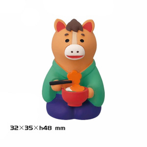 Figurine en résine faite à la main de bonne qualité, thème An du <span class=keywords><strong>Cheval</strong></span> du Nouvel An Chinois, signe du zodiaque, décoration miniature tendance pour Noël et Halloween - Product Image 5