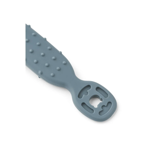 4 paquets de cuillères en silicone de qualité alimentaire pour le sevrage dirigé par l'enfant, cuillère d'apprentissage à mâcher pour bébé, ustensiles d'alimentation pour tout-petits - Product Image 3