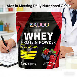 מכירת חיסול תוסף תזונה לחיזוק שרירים, בניית גוף, עלייה במסת שריר, 907 גרם, משקה חלבון מי גבינה מבודד לחדר כושר - Product Image 2