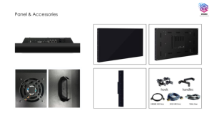 Écran d'affichage publicitaire intérieur 43 46 49 <span class=keywords><strong>55</strong></span> pouces 4k 2x2 3x3 à épissure, écran LCD à faible bordure, mur vidéo, panneau de moniteur - Product Image 4