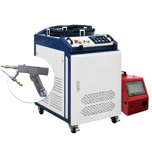Fiber Laser Cleaning Welding Cutting Machine 2023 New 1000W 1500W 2000W 3000W 3 In1 New Product 2024 Provided FUJI Engine 3000