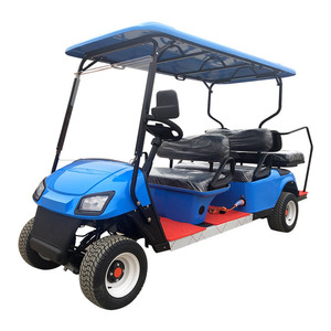 Voitures de golf électriques personnalisées de dernière génération, longue portée, haute vitesse, 4 à 6 places, adaptées aux passagers d'aéroport et aux véhicules de pick-up d'hôtel - Product Image 2