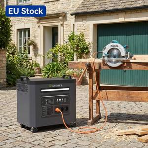 EU Stock Outdoor Big Size High Capacity 3300W 3.3kWh <b>Solar</b> Power Station Camping <b>Solar</b> <b>Generator</b> Portable Power Station Portable - Product Image 2