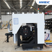 Machine de découpe de tubes à laser fibre 5 axes, système de contrôle Cypcut, certifiée CE, traitement des métaux à haute vitesse, découpe AI 3000W