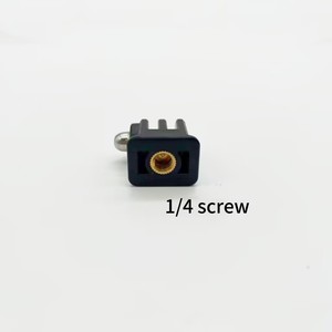 Accesorios universales para Cámara de Acción, accesorios adaptadores de tres mordazas de 1/4 vueltas, cabezal convertidor de tornillo de cobre para GoPro/Insta360/DJI - Product Image 2