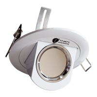 Caméra de Surveillance Invisible Full HD 2MP Analogue Fixation Plafond Miniature Dissimulée Miroir à Lumière Spot