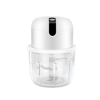 Coupe-fruits et légumes électrique multifonction rechargeable, hachoir à salade automatique en plastique